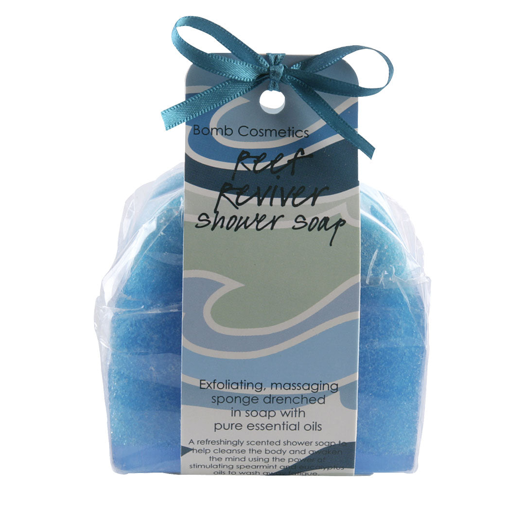 jabón natural con menta y eucalipto