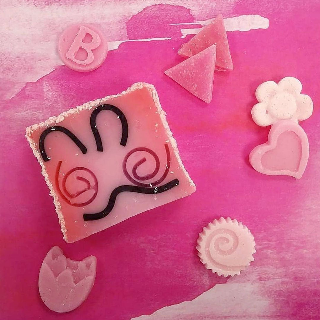 jabón natural con coco y jazmín