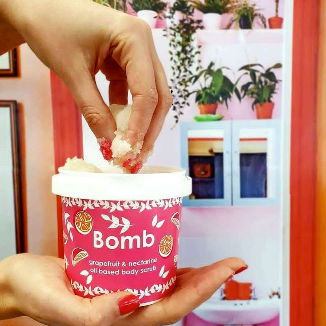Exfoliante Corporal Natural a Base de Aceite - Grapefruit & Nectarine