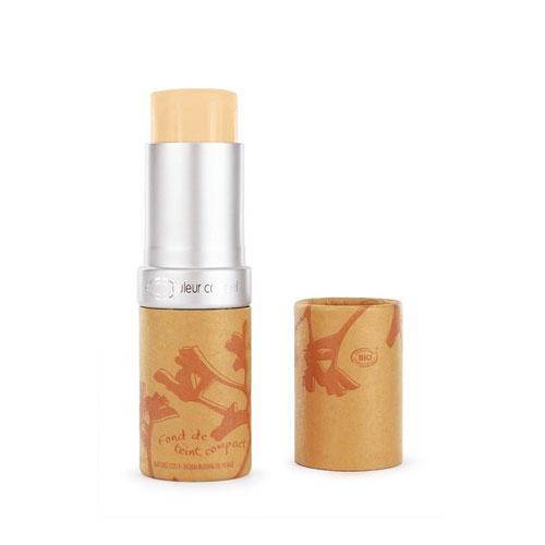 Base de maquillaje en barra vegana - Compact Foundation base de maquillaje Couleur Caramel CF 11 Beige Diáfano