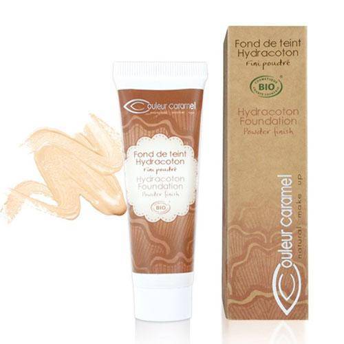Base de maquillaje líquido vegano - Hydracoton base de maquillaje Couleur Caramel H 11 Marfil
