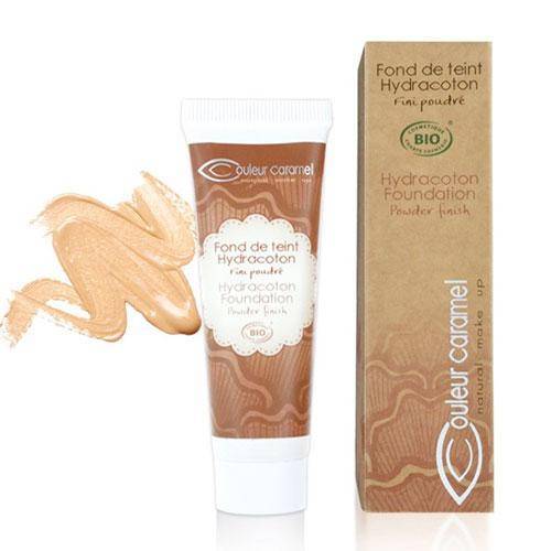 Base de maquillaje líquido vegano - Hydracoton base de maquillaje Couleur Caramel H 13 Albaricoque