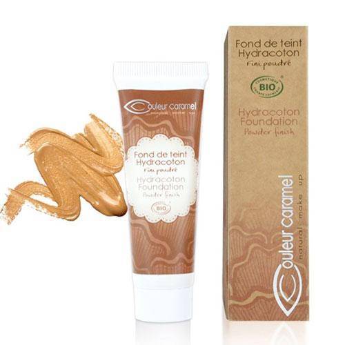 Base de maquillaje líquido vegano - Hydracoton base de maquillaje Couleur Caramel H 14 Arena