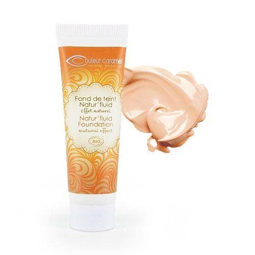 Base de maquillaje líquido vegano - Natur'Fluid base de maquillaje Couleur Caramel N 12 Beige Natural