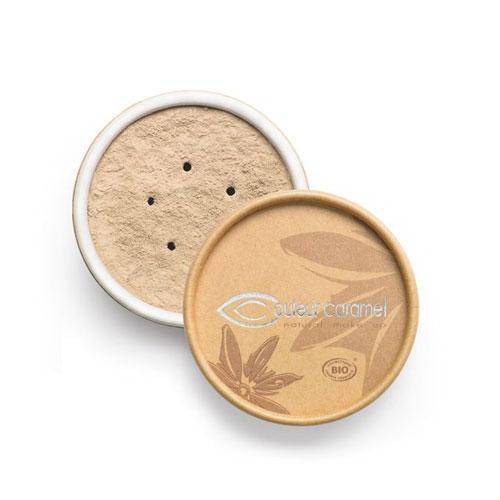 Base de maquillaje orgánico en polvo - Bio Mineral Couleur Caramel 821 Beige Claro 
