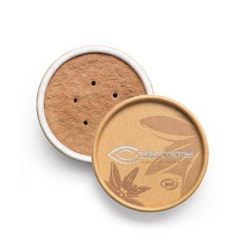 Base de maquillaje orgánico en polvo - Bio Mineral Couleur Caramel 827 Marrón Bronceado 