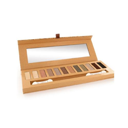 Kit de sombras orgánicas - Eye Essencial set de maquillaje Couleur Caramel 01 Tonos Cálidos
