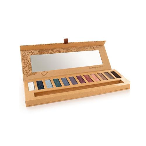 Kit de sombras orgánicas - Eye Essencial set de maquillaje Couleur Caramel 02 Tonos Fríos