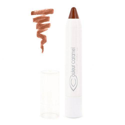 Lápiz labial orgánico - Twist & Lips 3g lápiz labial Couleur Caramel 409 Café Natural