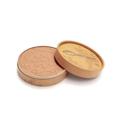 Maquillaje en polvo bronceador vegano - Terre Caramel Fini maquillaje bronceador Couleur Caramel 25 Bronceado Mate