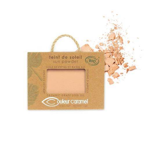Blush efecto bronceado vegano - Sun Powder maquillaje bronceador Couleur Caramel 22 Beige Dorado Nacarado