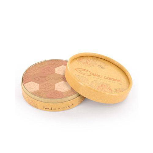 Maquillaje vegano tipo mosaico - Couleur Caramel maquillaje modelador Couleur Caramel 233 Tono medio