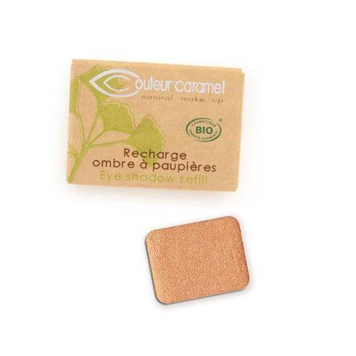 Recarga de Sombras de Ojos Orgánica - Couleur Caramel sombra de ojos Couleur Caramel 07 Dorado Cobrizo Nacarado