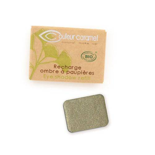 Recarga de Sombras de Ojos Orgánica - Couleur Caramel sombra de ojos Couleur Caramel 148 Khaki Nacarado
