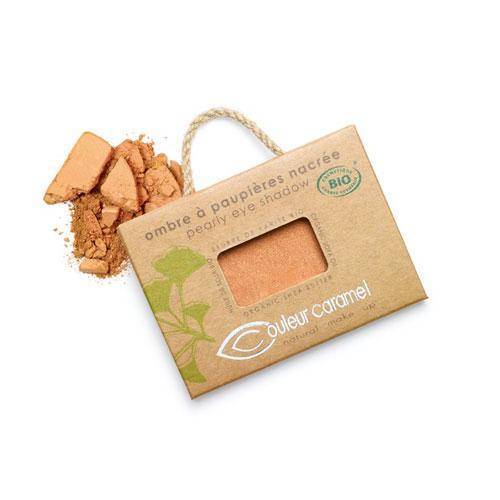 Sombras de Ojos Orgánicas - Couleur Caramel sombra de ojos Couleur Caramel 07 Dorado Cobrizo Nacarado