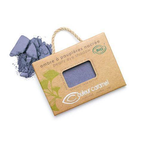 Sombras de Ojos Orgánicas - Couleur Caramel sombra de ojos Couleur Caramel 46 Azul Violeta Nacarado