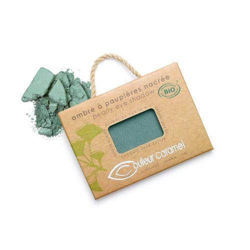 Sombras de Ojos Orgánicas - Couleur Caramel sombra de ojos Couleur Caramel 50 Verde Azulado Nacarado