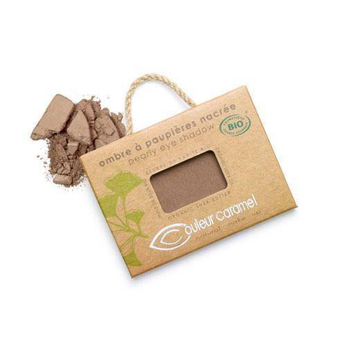 Sombras de Ojos Orgánicas - Couleur Caramel sombra de ojos Couleur Caramel 67 Chocolate Cobrizo Nacarado