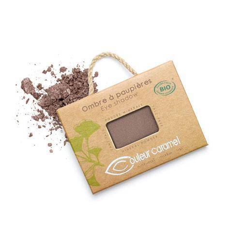 Sombras de Ojos Orgánicas - Couleur Caramel sombra de ojos Couleur Caramel 144 Marrón Helado Nacarado