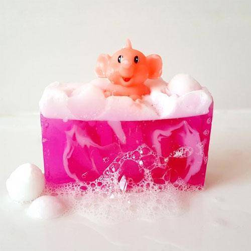 Jabón Natural y Vegano para Niños - Pink Elephant jabón Bomb Cosmetics