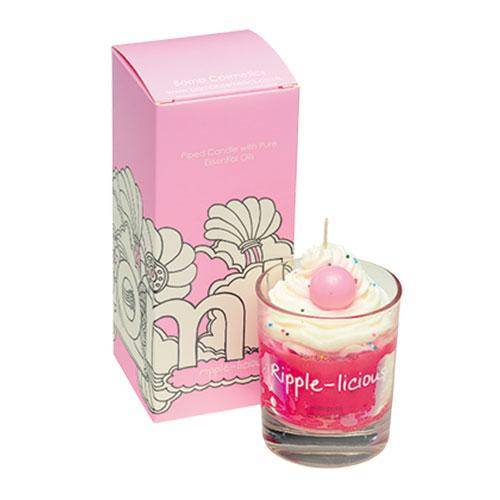 Vela Aromática en Vaso - Ripple Licious velas Bomb Cosmetics