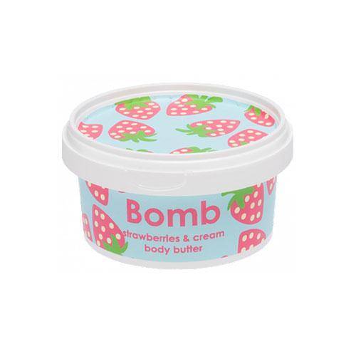 Crema Corporal con Karité - Strawberry crema corporal Bomb Cosmetics