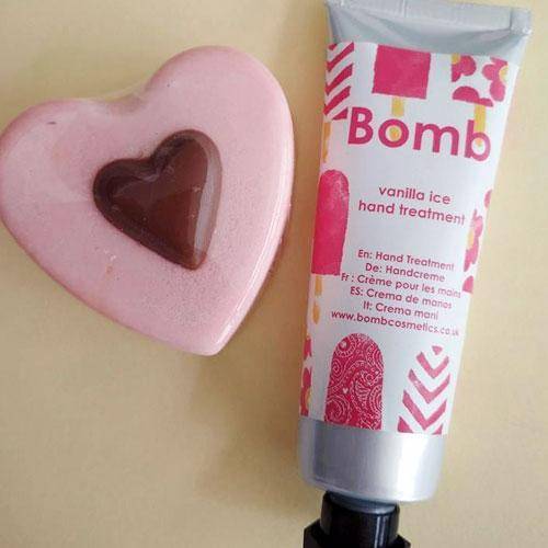 Tratamiento y Crema de Manos - Vanilla Ice tratamiento para manos Bomb Cosmetics