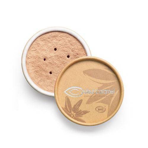 Base de maquillaje orgánico en polvo - Bio Mineral Couleur Caramel 822 Beige Rosado 