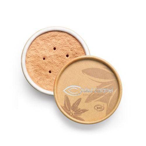 Base de maquillaje orgánico en polvo - Bio Mineral Couleur Caramel 823 Beige Albaricoque 