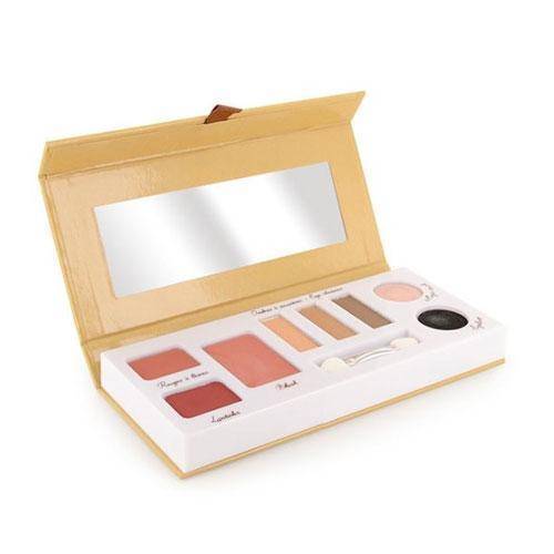 Kit de maquillaje orgánico - Beauty Essential set de maquillaje Couleur Caramel 02 Tonos Cálidos 
