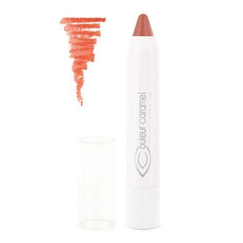 Lápiz labial orgánico - Twist & Lips 3g lápiz labial Couleur Caramel 402 Beige Albaricoque 