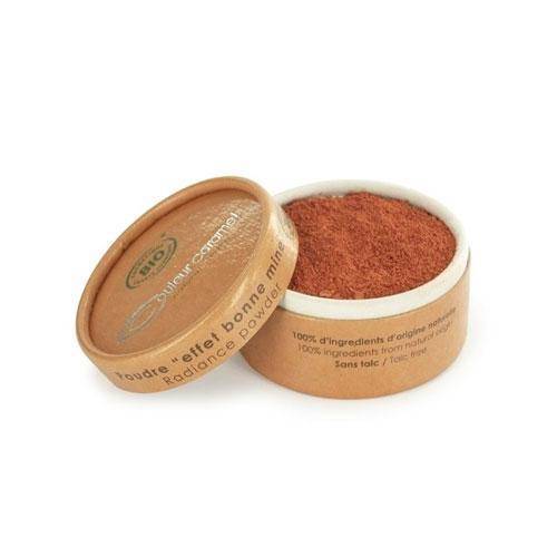 Maquillaje en polvo bronceador vegano- Radiance Powder maquillaje bronceador Couleur Caramel 