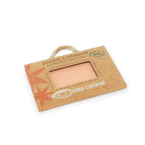 Maquillaje en polvo compacto vegano - Couleur Caramel maquillaje en polvo Couleur Caramel PC 04 Beige Anaranjado 