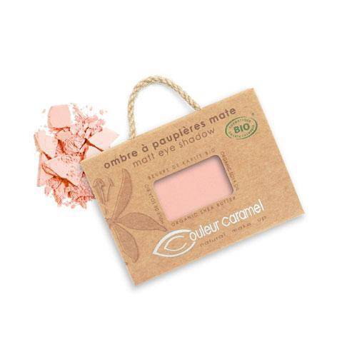 Sombras de Ojos Orgánicas - Couleur Caramel sombra de ojos Couleur Caramel 123 Rosa Muñeca Mate 