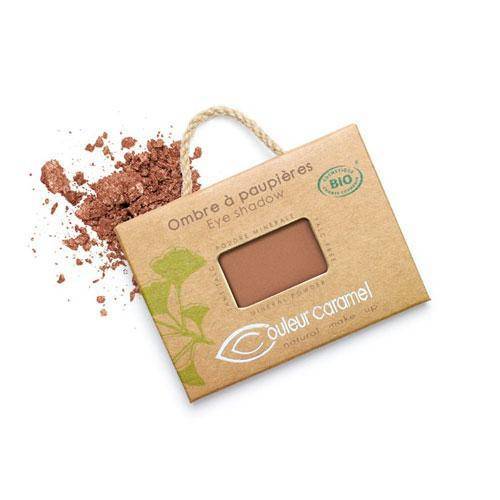 Sombras de Ojos Orgánicas - Couleur Caramel sombra de ojos Couleur Caramel 143 Marrón Cobrizo Nacarado 