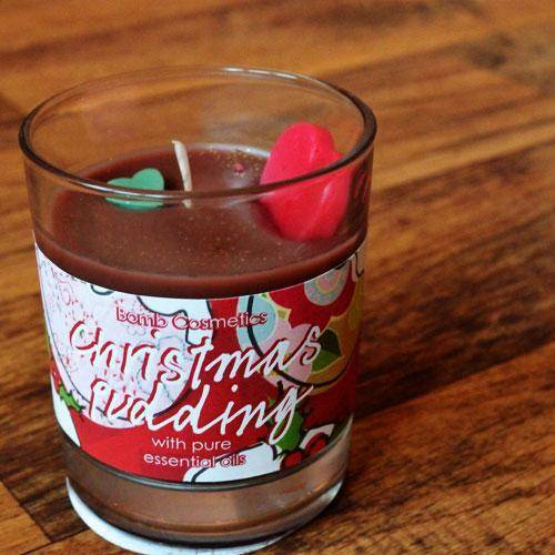 Vela Aromática en Vaso - Christmas Pudding velas Bomb Cosmetics 