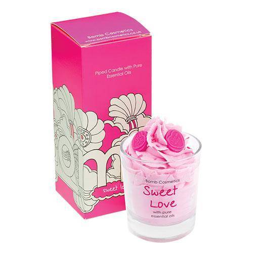 Vela Aromática en Vaso con Jazmín - Sweet Love velas Bomb Cosmetics 
